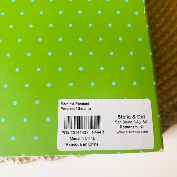 Stella & Dot Sardinia Vibrant Red Statement Necklace - Picture 9 of 9